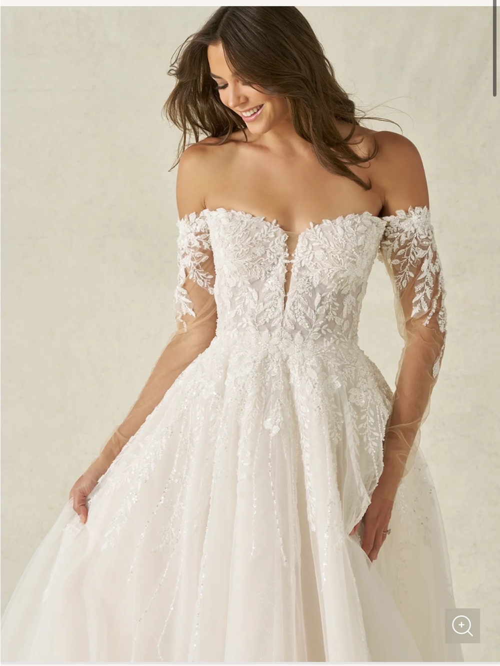 Allure bridals A1418SL sleeves only - Picture 1 of 7